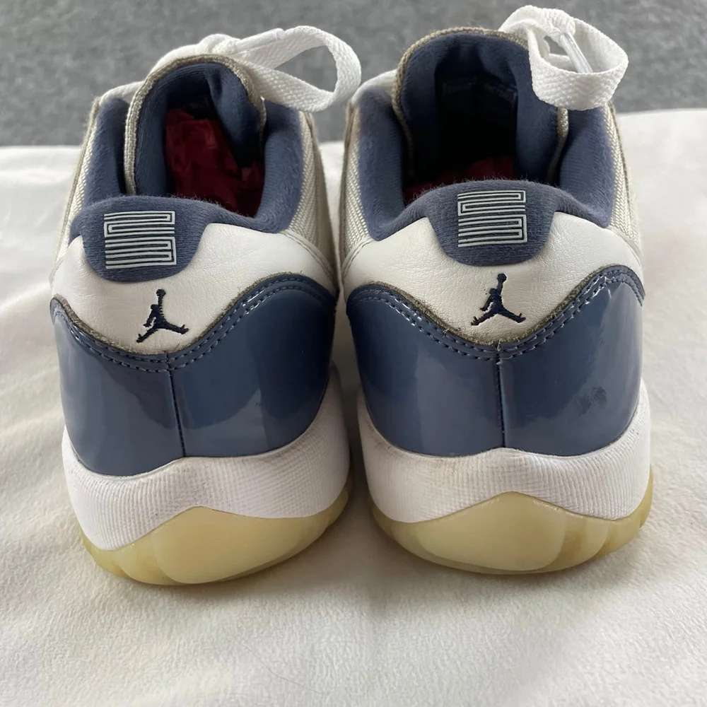 Jordan 11 Retro Low Diffused Blue GS 6Y Women 7.5 White Midnight Navy FV5121-104